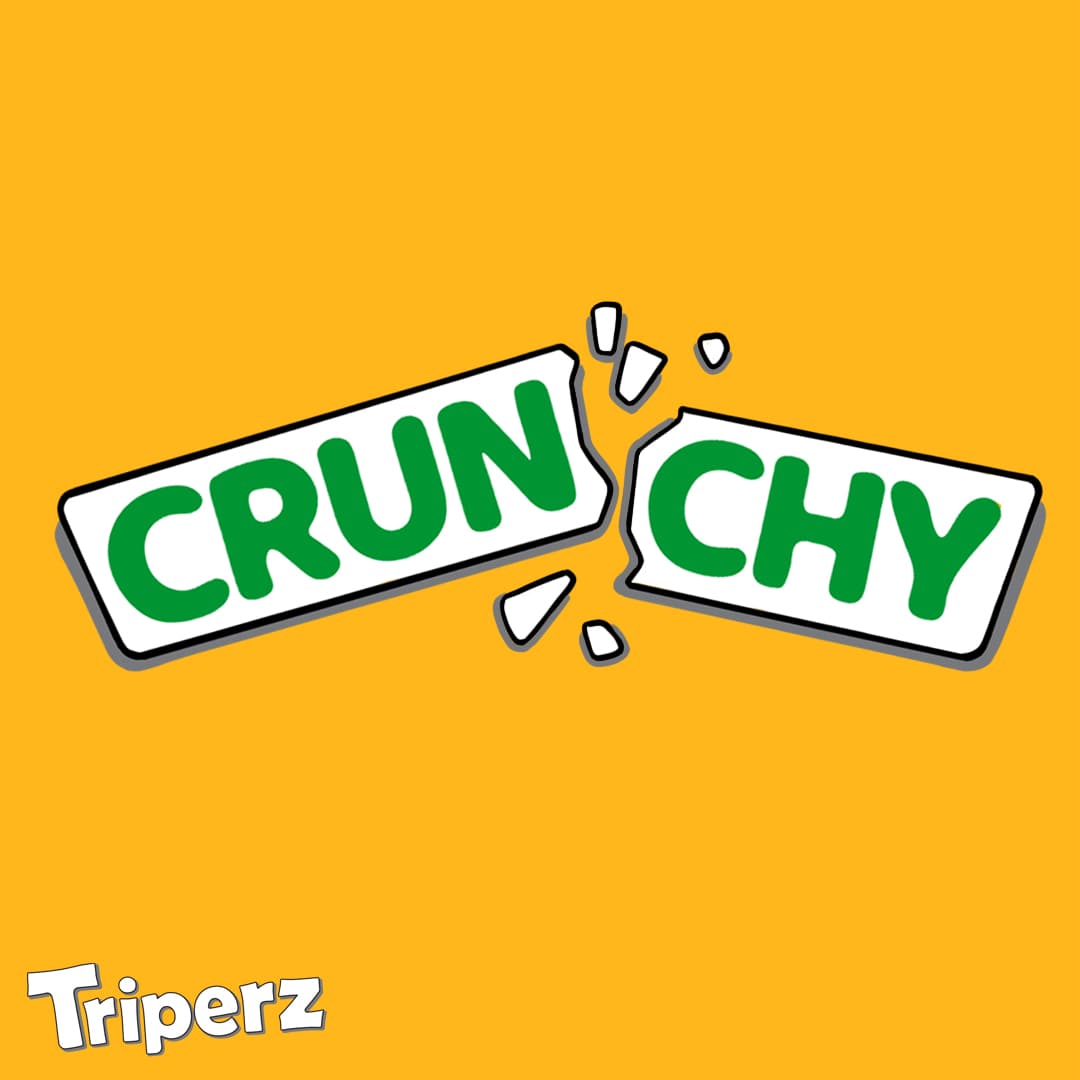 This is the crunchiest you have ever eaten, take a bite and LISTEN!